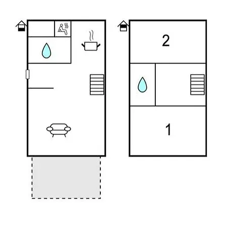 度假居 Ferienhaus Snorri's Stuga *